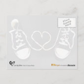 Ik hou van mijn schoenen briefkaart (Achterkant)