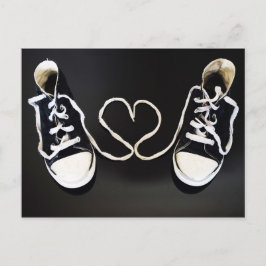 Ik hou van mijn schoenen briefkaart