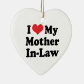 Ik hou van mijn schoonmoeder Ornament (Rechts)