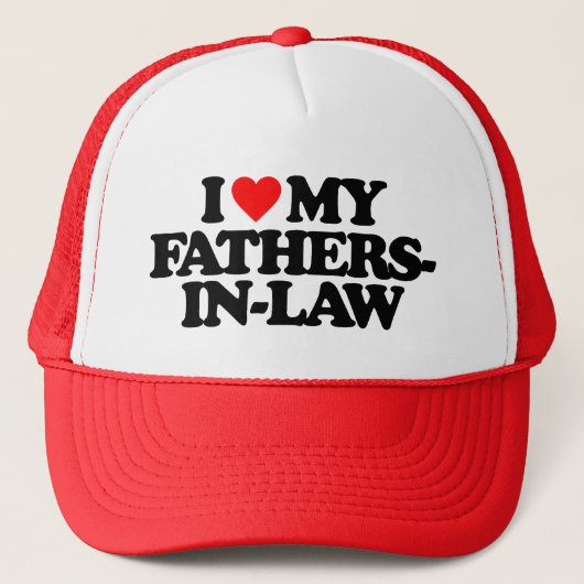 IK HOU VAN MIJN SCHOONVADERS TRUCKER PET (Voorkant)