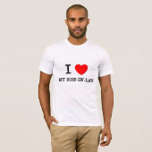 Ik hou van mijn schoonzoon t-shirt (Voorkant volledig)