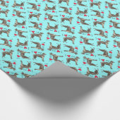 Ik hou van mijn Schotse hond Cadeaupapier (Hoek)