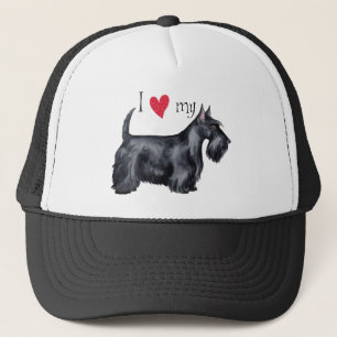Ik hou van mijn Schotse Trucker Pet