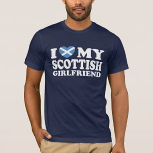Ik hou van mijn Schotse Vriendin T-shirt