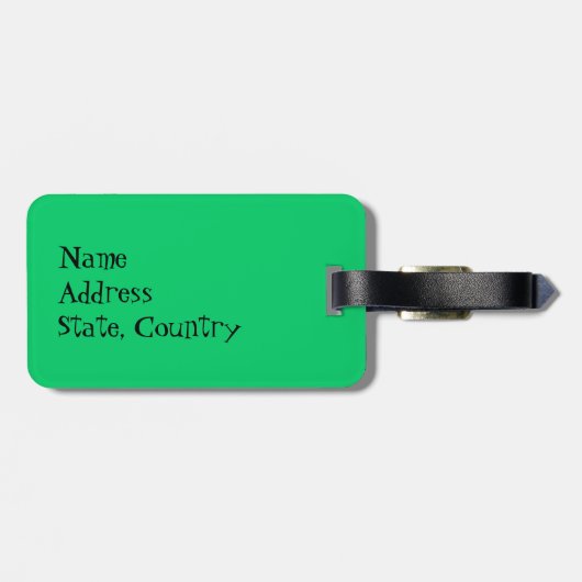 Ik hou van mijn Scottie Bagagelabel (Achterkant horizontaal)