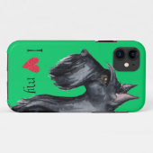 Ik hou van mijn Scottie Case-Mate iPhone Case (Achterkant (horizontaal))