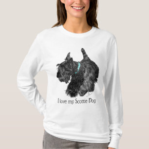 Ik hou van mijn Scottie-hond T-shirt