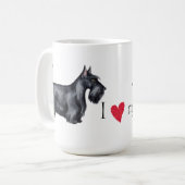 Ik hou van mijn Scottie Koffiemok (Voorkant links)