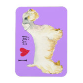 Ik hou van mijn Sealyham Terrier Magneet (Verticaal)