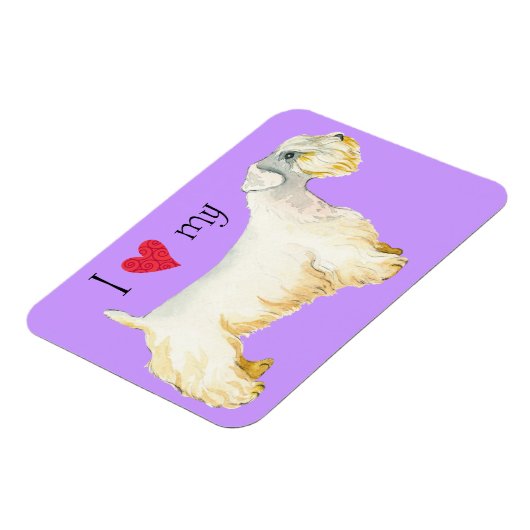 Ik hou van mijn Sealyham Terrier Magneet (Linkerzijde)