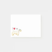 Ik hou van mijn Sealyham Terrier Post-it® Notes (Voorkant)