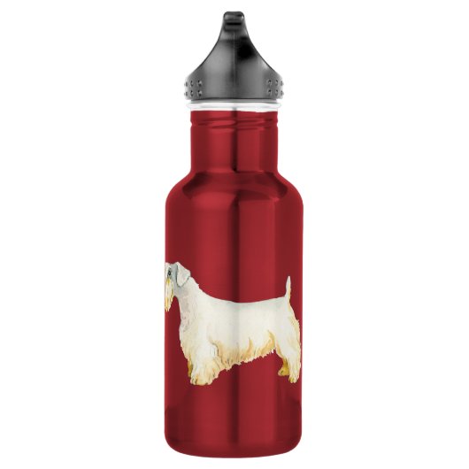 Ik hou van mijn Sealyham Terrier Waterfles (Rechts)