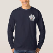 Ik hou van mijn service Dog T-shirt (Voorkant)