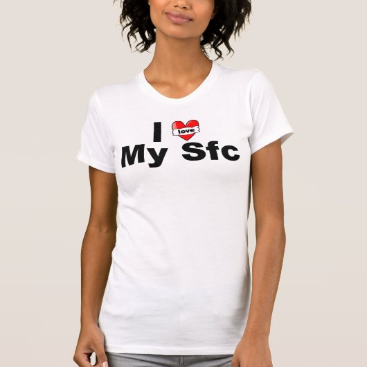 Ik hou van mijn Sfc T-shirt (Voorkant)