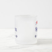 Ik hou van mijn sfonynx (mannenkat) matglas koffiemok (Center)