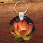 Ik hou van mijn SHE SHED!!! Lotus Sleutelhanger (Voorkant)