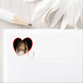 Ik hou van mijn Sheltie #1 Etiket (Insitu)