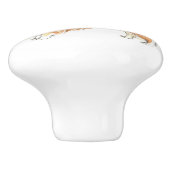 Ik hou van mijn Sheltie Keramische Knop (Zijkant)