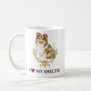 Ik hou van mijn Sheltie   Shetland Sheepdog Koffiemok