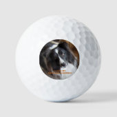 Ik hou van mijn Shetland Sheepdog Golfballen (Voorkant)