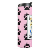 Ik hou van mijn Shiba Inu | Eigenaar hond Thermosbeker (Gedraaid links)