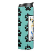 Ik hou van mijn Shiba Inu | Eigenaar hond Thermosbeker (Gedraaid links)