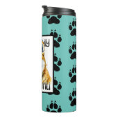 Ik hou van mijn Shiba Inu | Eigenaar hond Thermosbeker (Geroteerd rechts)