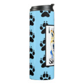 Ik hou van mijn Shiba Inu | Eigenaar hond Thermosbeker (Gedraaid links)