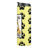 Ik hou van mijn Shiba Inu | Eigenaar hond Thermosbeker (Geroteerd rechts)