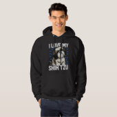 Ik hou van mijn Shih Tzu Hoodie (Voorkant volledig)