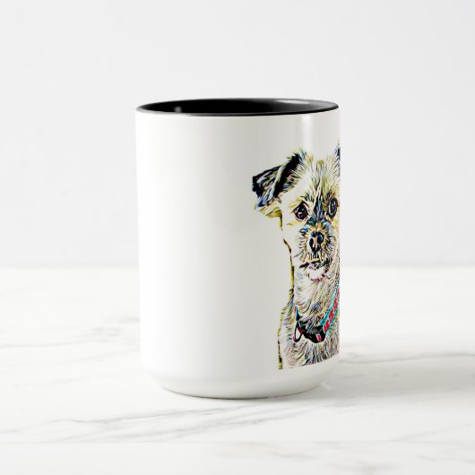 Ik hou van mijn Shitzu Coffee-Mok Mok (Midden)