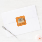 Ik hou van mijn Siamese kat sticker leuk cadeau (Envelop)