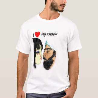 Ik hou van mijn Sikh T-shirt