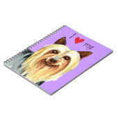 Ik hou van mijn Silky Terrier Notitieboek (Linkerzijde)
