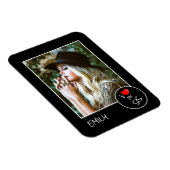 Ik hou van mijn SIS, aangepaste foto - op maat gem Magneet (Rechterzijde)