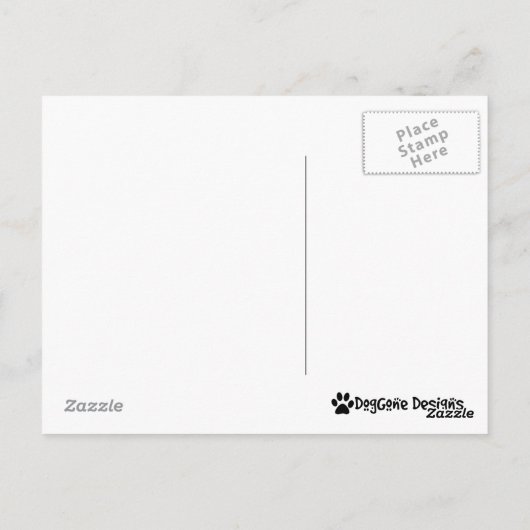 Ik hou van mijn sjiitische Tzu Briefkaart (Achterkant)