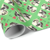 Ik hou van mijn sjiitische Tzu Cadeaupapier (Rol Hoek)