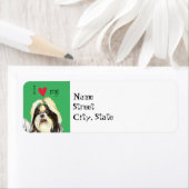 Ik hou van mijn sjiitische Tzu Etiket (Insitu)