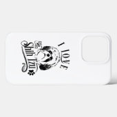 Ik hou van mijn sjiitische Tzu ik hou van paardepo Case-Mate iPhone Case (Achterkant (horizontaal))