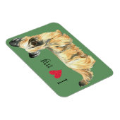 Ik hou van mijn Skye Terrier Magneet (Rechterzijde)