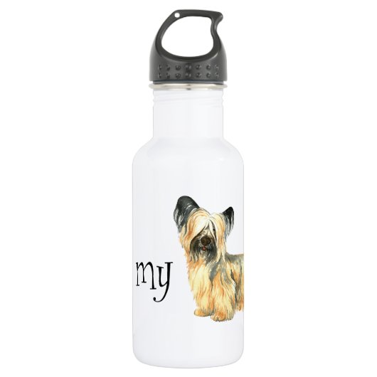 Ik hou van mijn Skye Terrier Waterfles (Voorkant)