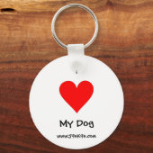 Ik hou van mijn Sleutelhanger (Voorkant)