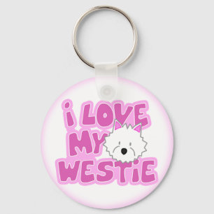 Ik hou van mijn Sleutelhanger Westie