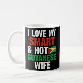 Ik hou van mijn slimme hete Guyanese man Guyana Koffiemok