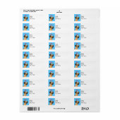Ik hou van mijn Sloughi Etiket (Full Sheet)