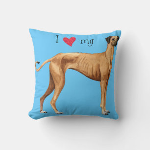 Ik hou van mijn Sloughi Kussen