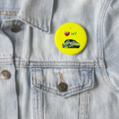 ik hou van mijn slugbug ronde button 5,7 cm (In situ)