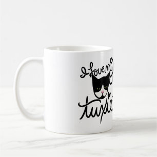 Ik hou van mijn smoking koffiemok