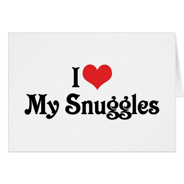 Ik hou van mijn smokkels (Voorkant Horizontaal)