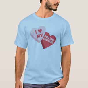 Ik hou van mijn Snoep van het Poolse Vriendin T-shirt